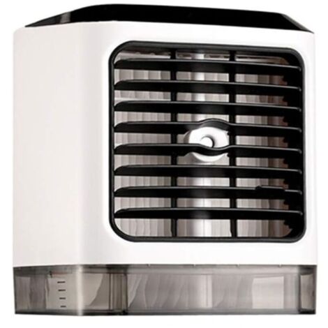 Tragbarer Luftkühler für Zuhause, mobile Klimaanlage, 3-stufiger Wassertank, farbenfroher Luftbefeuchter