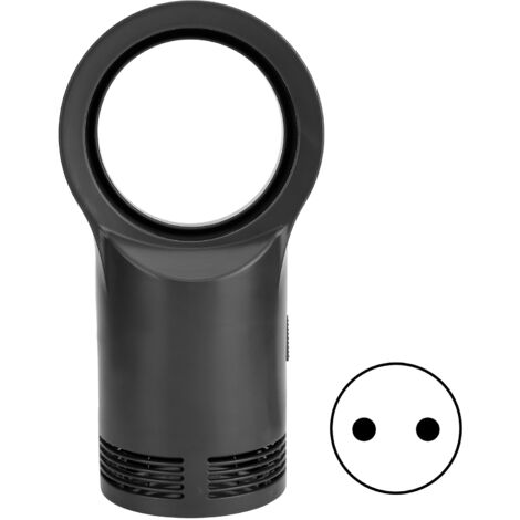 Tragbarer Mini-Elektroheizer (400 W) für Büro und Schlafzimmer – Schwarz, 220-V-EU-Stecker