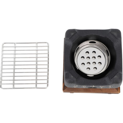 Tragbarer Mini-Holzkohlegrill – Multifunktionaler Tischgrill für schnelles Grillen – Japanisches Design – 12 x 12 x 11 cm