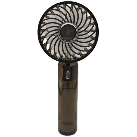 Tragbarer Mini-Ventilator, Hightech-Mini-Ventilator mit transparentem Gehäuse, leistungsstark und leise, ideal für alle Einsatzbereiche