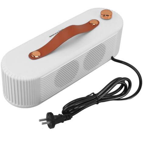 Tragbarer PTC-Heizlüfter, schnelles Aufheizen, Überhitzungsschutz, für Büro/Schlafzimmer, 110–220 V EU-Stecker