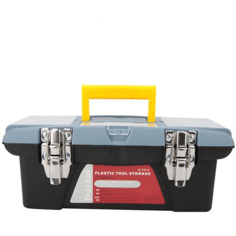 Tragbarer Reparaturwerkzeugkasten mit Griff, robuster Aufbewahrungskoffer für Ausrüstung (Modell G T313)