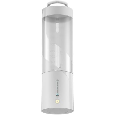 Tragbarer Standmixer – 450 ml Personal Blender, Schwarz/Weiß – 15 W, IPX8, 5 V 1 A Magnetisches Laden – 20.000 U/min, 6 Klingen, 2 Stunden Ladezeit