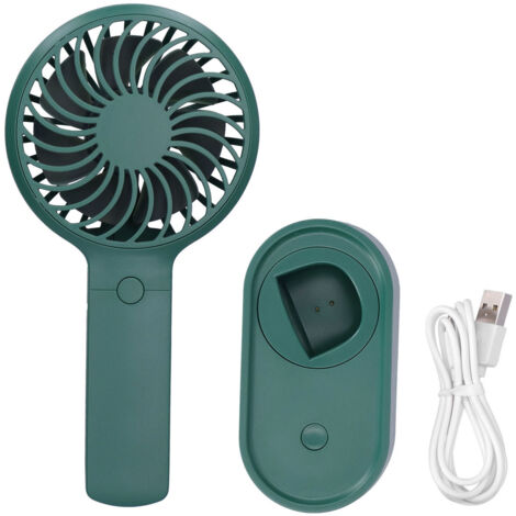 Tragbarer Tischventilator mit 90°-Oszillation und 3 Geschwindigkeitsstufen – für Zuhause, Büro und Reisen