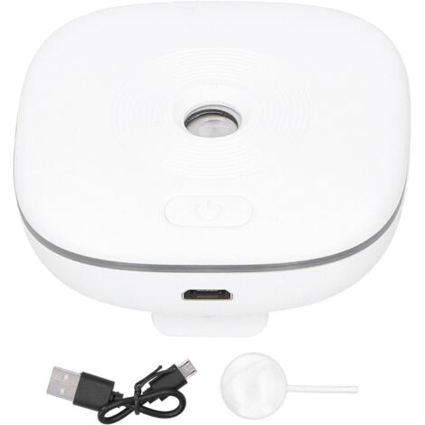 Tragbarer Ultraschall-Mücken- und Mäuseabwehrer – USB-aufladbar – Weiß