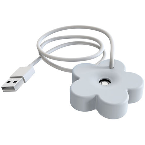 Tragbarer USB-Luftbefeuchter [Design] und leise mit 8-Stunden-Timer.