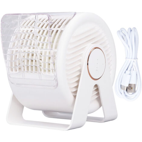 Tragbarer USB-Tischventilator mit 3 Geschwindigkeitsstufen – Luftzirkulationsventilator für Schlafzimmer und Büro
