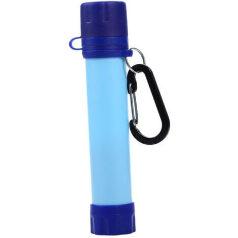 Tragbarer Wasserfilter, filtert 1500-Liter-Wasserflaschen, entfernt 99,9 % der Schadstoffe, 0,01-Mikron-Filter für Camping, Wandern und Reisen