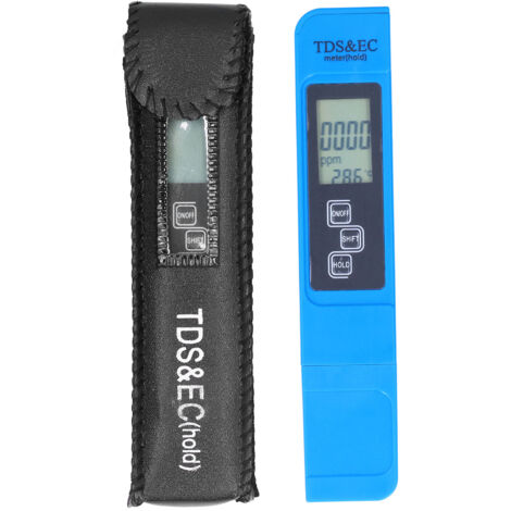Tragbarer Wasserqualitätstester 0–9999 ppm TDS/EC Multifunktional – Präziser Messstift