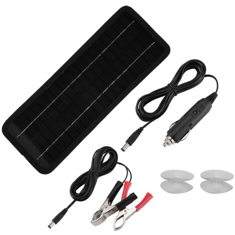Tragbares 12V 4,5W Solarpanel zum Laden von Auto- und Laptop-Akkus