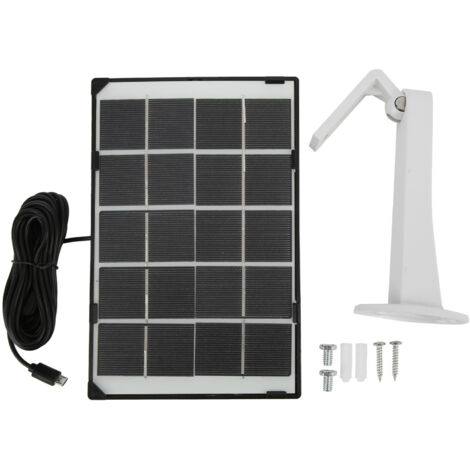Tragbares 5V 6W Solarpanel mit Mini-USB-Anschluss für Wanderungen und Outdoor-Reisen