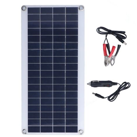 Tragbares 8W monokristallines flexibles Solarset für Camping, Bootfahren und Outdoor-Aktivitäten