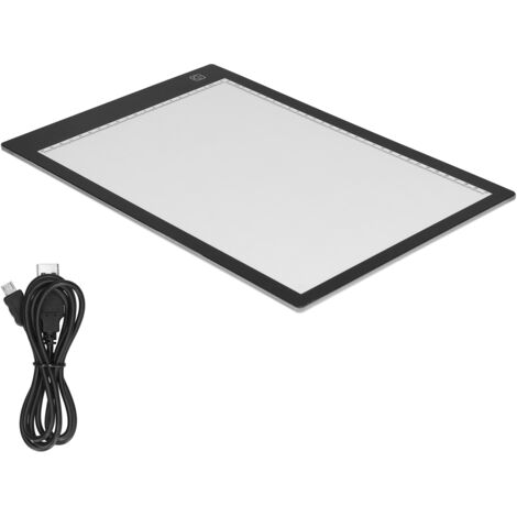 Tragbares A4-Grafiktablett mit Beleuchtung zum Zeichnen und Animieren, LED-Kopiertafel