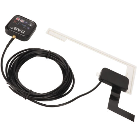 Tragbares DAB+ Autoradio mit USB-Anschluss und Android-Geräten, integrierte Antenne