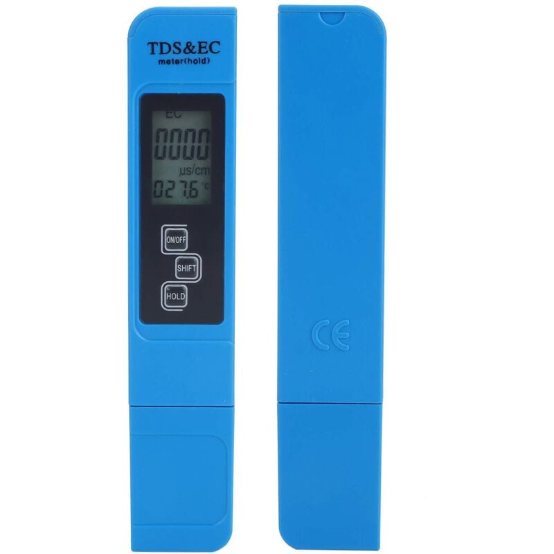 Image of Tragbares digitales pH-Messgerät, Leitfähigkeitsmessgerät, TDS-, EC- und Temperaturmessgerät (2)