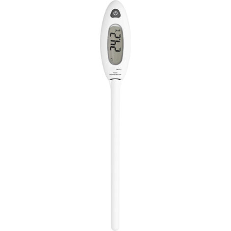 Tragbares elektronisches Thermometer mit hochpräziser Edelstahlsonde zum Kochen von Milch in Wasser