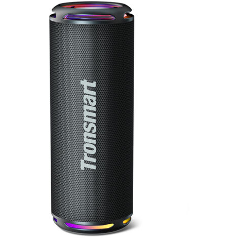 Tragbares externes Bluetooth-Gerät Tronsmart T7 Lite – robust, 24-Stunden-Autonomie, IPX7-Licht, RGB-Leuchten und Stereo-Display