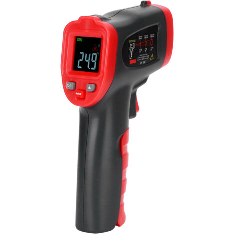 Tragbares Infrarot-Thermometer mit LCD-Bildschirm zur Temperaturmessung von -50 bis 600 °C