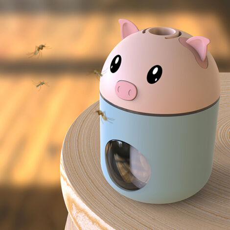 Tragbares Insektenschutz-Nachtlicht für Zuhause und unterwegs – Schweinedesign