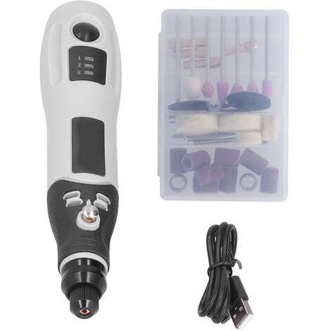 Tragbares, kabelloses Mini-Rotationswerkzeug, USB-aufladbar zum Gravieren und Reinigen