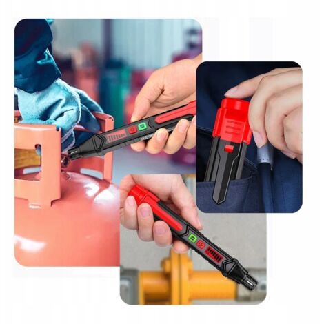 TRAGBARES MINI-DETEKTOR FÜR ENTZÜNDLICHE GASE HABOTEST MIT LCD-BILDSCHIRM UND ALARM