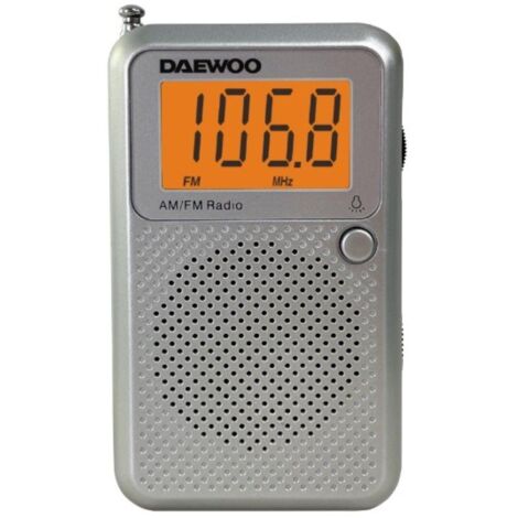 Tragbares Radio daewoo dw1115/ grau