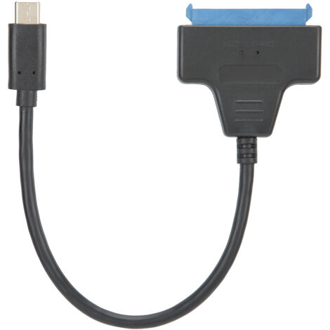 Tragbares SATA-Kabel mit Typ-C-Anschluss und langem ABS-Gehäuse für Gerätezubehör