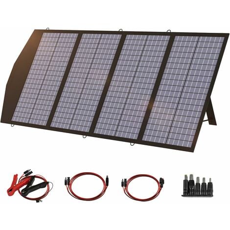 Tragbares Solarpanel-Ladegerät 140 W für Kraftwerk, Laptop, Handy, wasserdicht IP65 Allpowers SP029