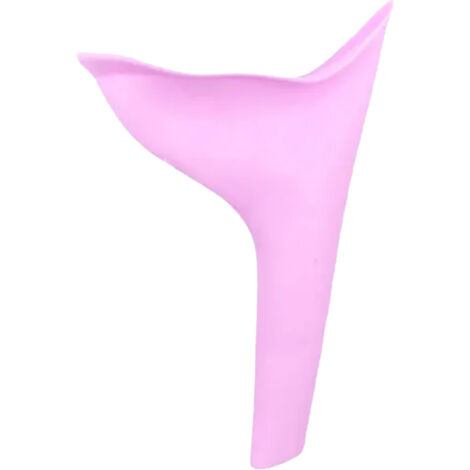 Tragbares Urinal für Frauen – Stehurinal für Notfälle, rosa TPR