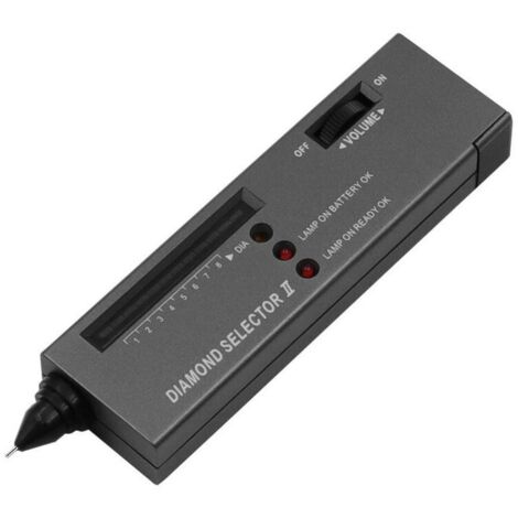 Tragbares Wärmeleitfähigkeitsmessgerät, Bohrstift, Härtebestimmungswerkzeug zum Erkennen und Identifizieren der Echtheit von Diamanten, Jade, Smaragden und Kristallen, 1 Stück