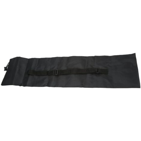 Tragetasche für Wanderstöcke mit Kordelzugverschluss und verstellbarem Gurt, tragbare Aufbewahrungstasche 17 x 70 cm