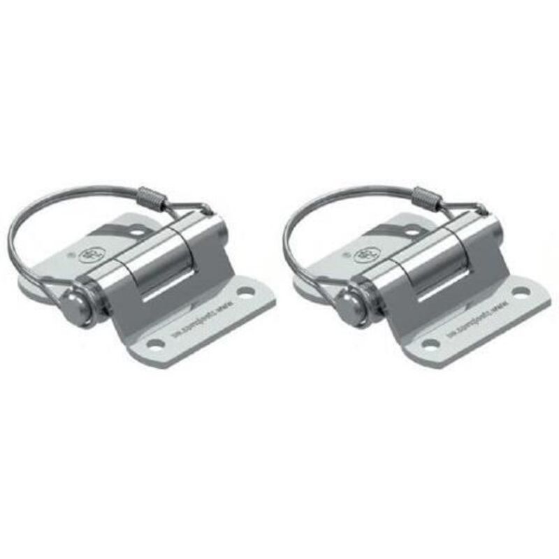 Trailer hinge (axle)