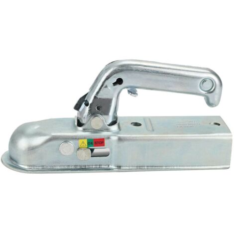Trailer Hitch 50mm Heavy-Duty Trailer Coupling Easy-Install Tow Coupling Towing Hitch up to 800kg for Light Non-Braking Trailers
