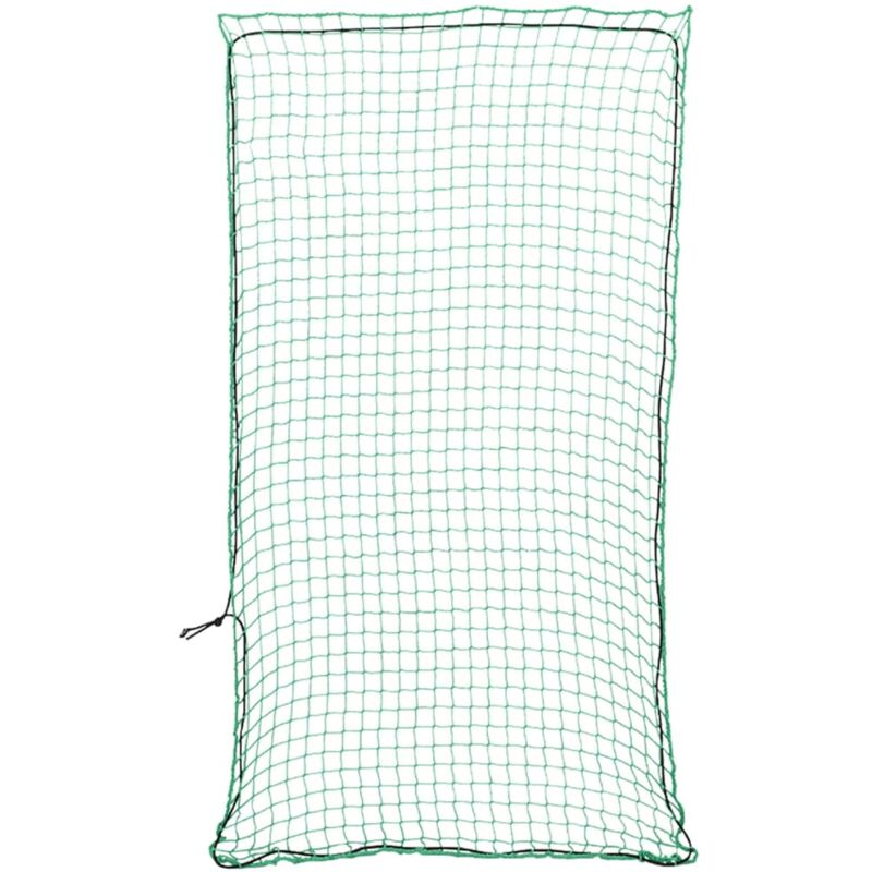 Trailer Net with Elastic Rope Green 4x2 m pp Vidaxl