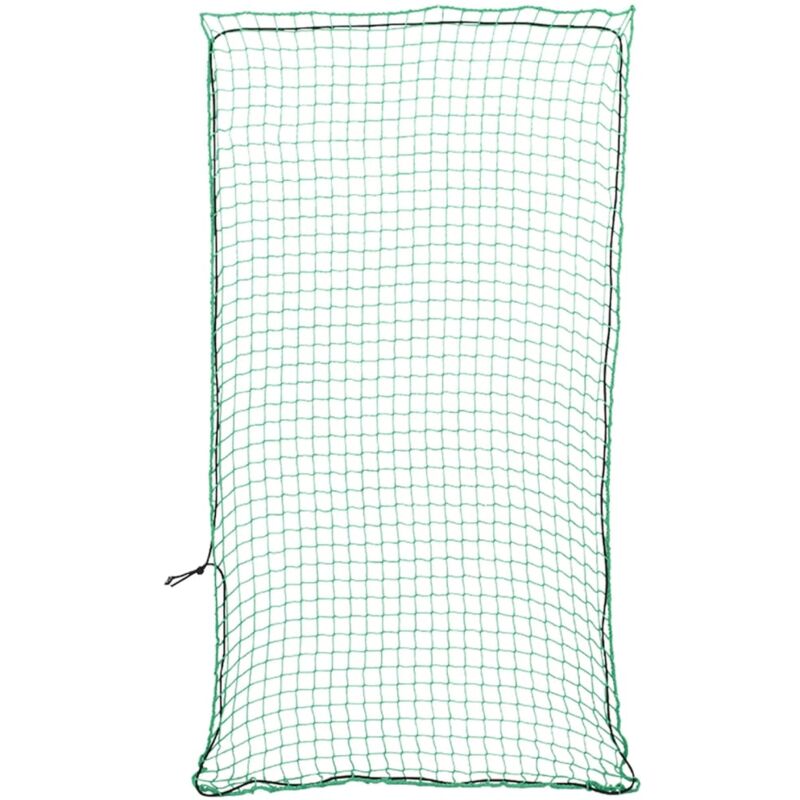 Trailer Net with Elastic Rope Green 6x3 m pp Vidaxl