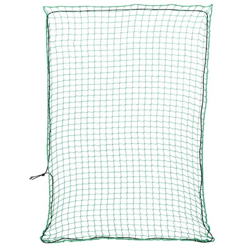 Trailer Net with Elastic Rope Green 4x3 m pp Vidaxl