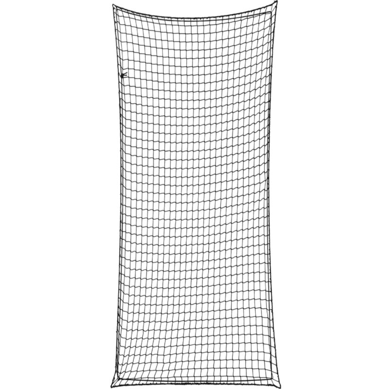 Trailer Net with Elastic Rope Black 8x3.5 m pp Vidaxl