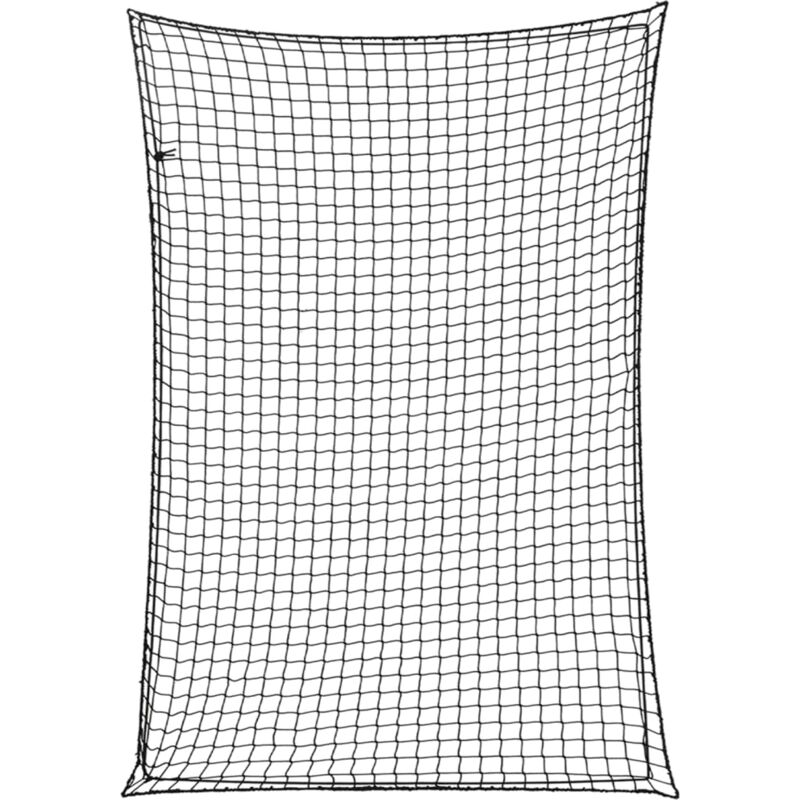 Trailer Net with Elastic Rope Black 5x3.5 m pp Vidaxl