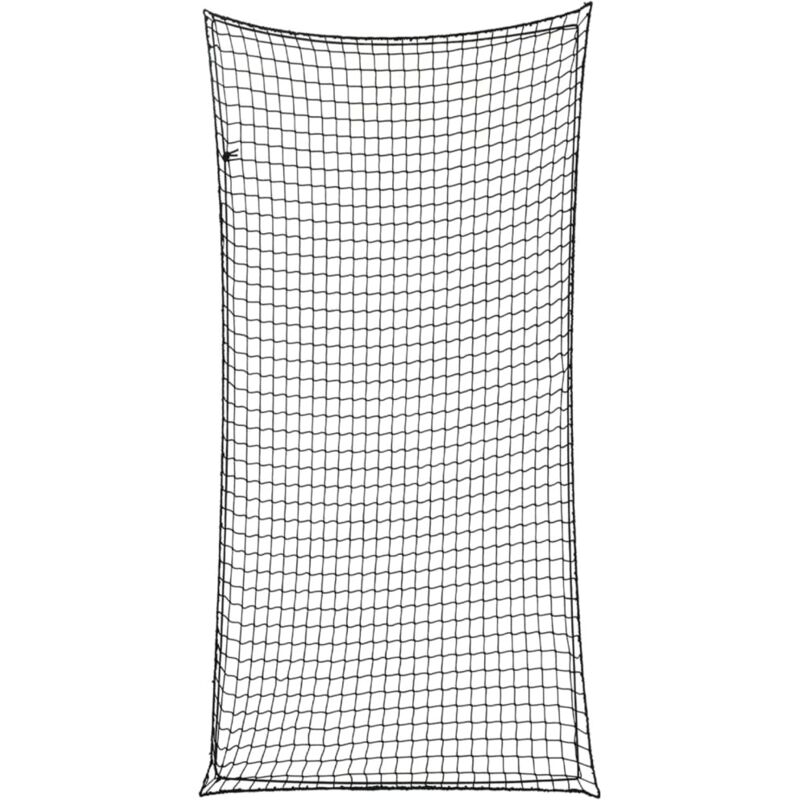 Trailer Net with Elastic Rope Black 7x3.5 m pp Vidaxl