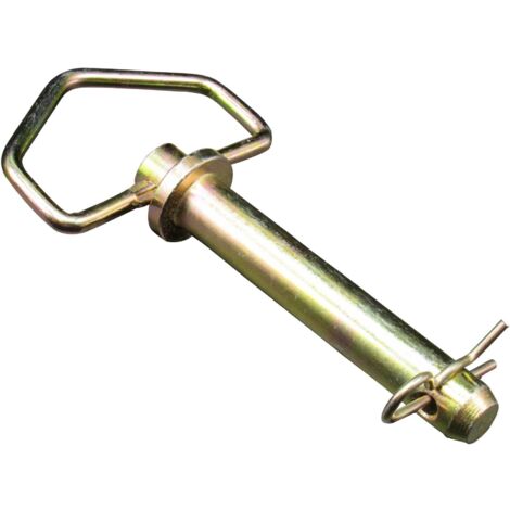 Trailer Towing Hitch Pin 3/4" x 3 7/8" with Linchpin & Chain (19MM x 99MM)