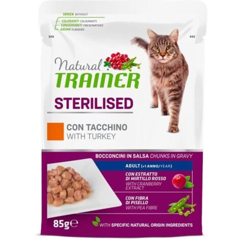 Trainer Gatto Sterilised Adult 300gr Prosciutto Crudo