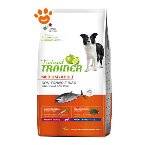 Trainer Natural Dog Adult Medium Tonno  - Trainer Natural Dog Adult Medium Tonno - Sacco Da 12 Kg