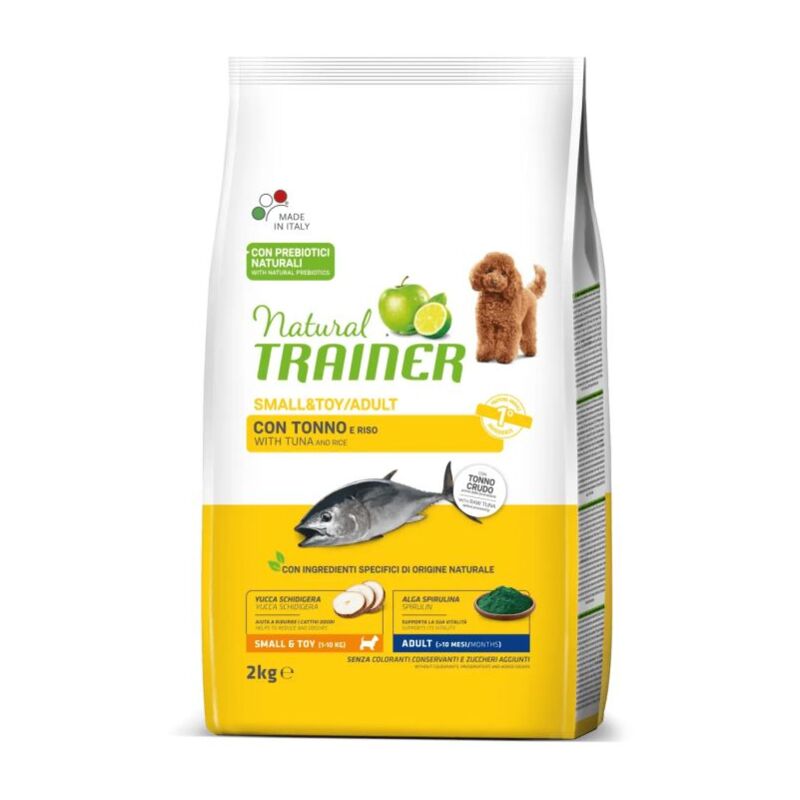 Cane Small & Toy 2 kg Tonno e Riso - Trainer