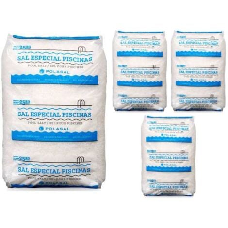 Traitement au sel - Sel pour électrolyse piscine - 4x25kg de Centrocom