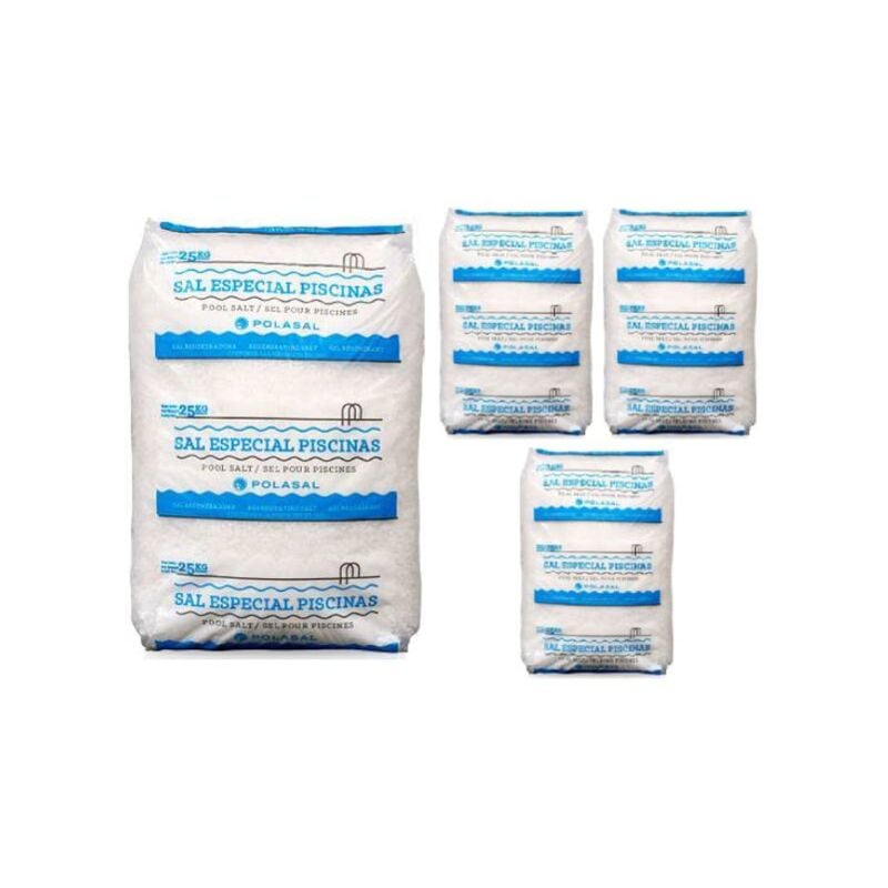 Centrocom - Traitement au sel - Sel pour électrolyse piscine - 4x25kg de