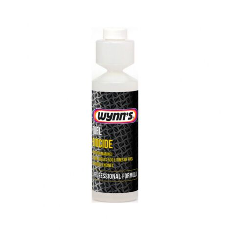 Traitement carburant diesel 250ml – Biocide antibactérien pour élimination bactéries et algues – Préventif et curatif – Wynns
