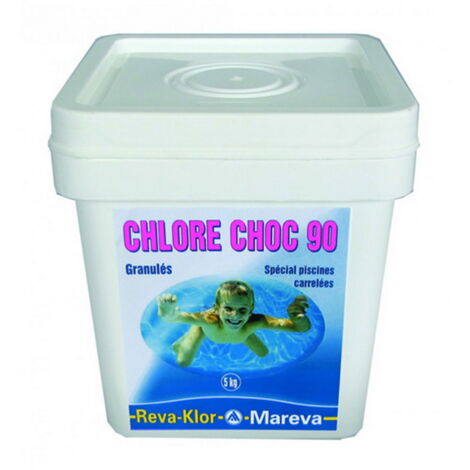 Traitement chlore choc Mareva REVA-KLOR CHOC 90 seau 5kg