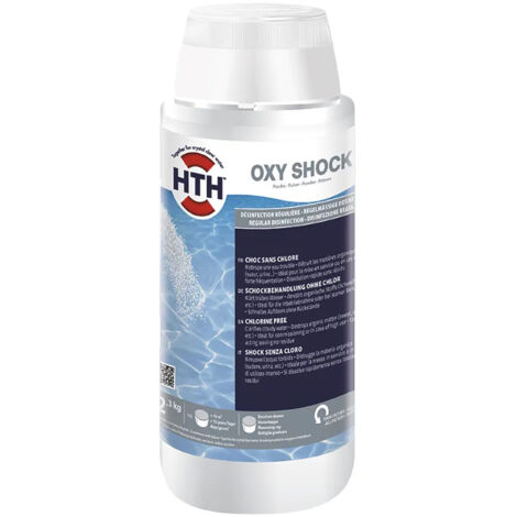 Traitement choc à l'oxygène actif 2.3kg - Hth - OXY SHOCK 2.3KG