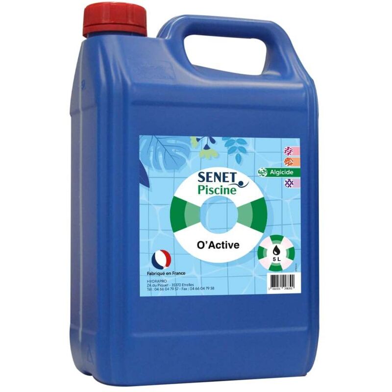 Traitement choc O'Active à l'oxygène actif - Bidon de 20L - Senet Piscine