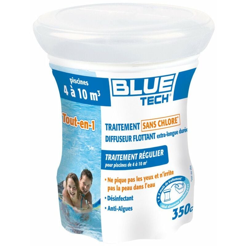 Bluetech Traitement piscine Complet 350gr Tp2 - BLUE TECH